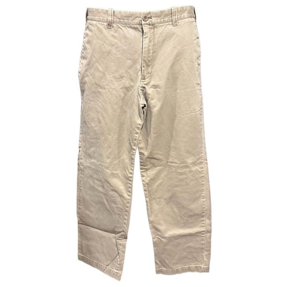 G.H. Bass & Company Loose Wide Leg Khaki Dress Pants Men’s 32/32